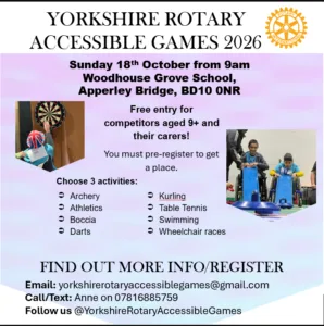 Yorkshire Rotary Accessible Games